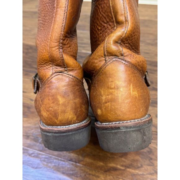 KING RANCH CHIPPEWA Full Leather Snake/Hunting Boots, Sz 9B - Picture 7 of 10